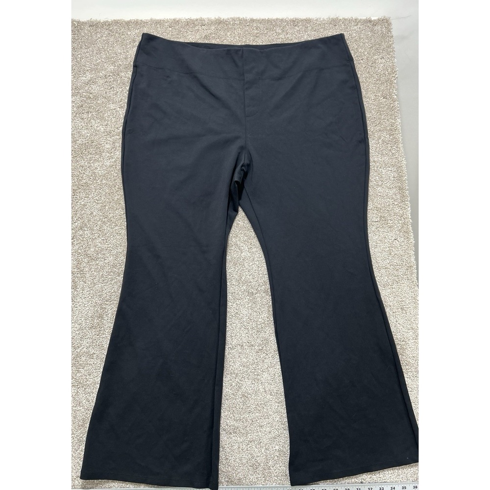 Halara Flex DayStretch Flare Pants Women's 3X Black Work Career Pockets